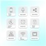Yominerr Tuya 16A MINI Interrupteur Wifi DIY Télécommande 1 Voie Relais Temporisé Automatisation pour Smart Life Work