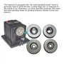 JANZU 2 PièCes SéRies 50Mm Diamant Meule Cercle Disque pour éLectrique Multifonctionnel AffûTeuse Meuleuse AffûTage Accessoires