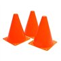 Cpolebev 10 CôNes de Signalisation - 7 Pouces de CôNes D'ActivitéS Sportives de FêTe à ThèMe de Construction Polyvalente pour L'