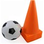 Cpolebev 10 CôNes de Signalisation - 7 Pouces de CôNes D'ActivitéS Sportives de FêTe à ThèMe de Construction Polyvalente pour L'