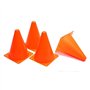 Cpolebev 10 CôNes de Signalisation - 7 Pouces de CôNes D'ActivitéS Sportives de FêTe à ThèMe de Construction Polyvalente pour L'