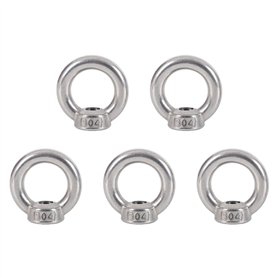 Kissmii Écrou à Œil en Acier Inoxydable 304 pour Marine - Écrou à Anneau M10 pour Câble de Levage