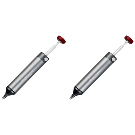 Eeuye 2X Pompe à Dessouder Solder Sucker -02 Outils de Soudage Professionnels Pompe à Dessouder SMT IC Pickup Remover Tool
