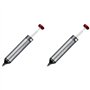 Eeuye 2X Pompe à Dessouder Solder Sucker -02 Outils de Soudage Professionnels Pompe à Dessouder SMT IC Pickup Remover Tool