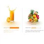 Rtauhife 1 PCS Presse-Agrumes Électrique, Presse-Fruits, Presse-Agrumes, Levier Automatique, Extracteur Noir-Argent, Presse-Agru