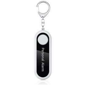 Eighosee Alarme Personnelle Alarme D'Auto-Défense 125DB Sirène de Défense Personnelle pour Enfants Femmes Sécurité Alarme Portab