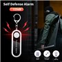 Eighosee Alarme Personnelle Alarme D'Auto-Défense 125DB Sirène de Défense Personnelle pour Enfants Femmes Sécurité Alarme Portab