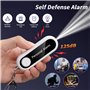Eighosee Alarme Personnelle Alarme D'Auto-Défense 125DB Sirène de Défense Personnelle pour Enfants Femmes Sécurité Alarme Portab