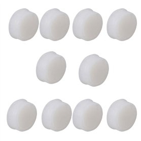 Asyduey Universal Flutes Silicone Flute Open Hole Plugs 7 X 3Mm Plugs Pack Of 10