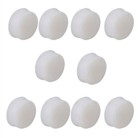 Asyduey Universal Flutes Silicone Flute Open Hole Plugs 7 X 3Mm Plugs Pack Of 10