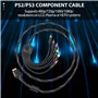8 M Convient pour les Accessoires de Câble de Haute RéSolution PS 2/3
