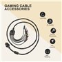 Rtxbvg Convient pour le Câble Composant PS2 / 1,8 M Convient pour les Accessoires de Câble de Haute RéSolution PS 2/3