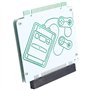 Pesderty Pour éCran SFC/SNES, Mini Moniteur de Carte de pour Ordinateur Super Familial, Partie de RéTro (3,5 Pouces)