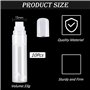 Gosera Lot de 10 Marqueurs Acryliques Vides Stylos Marqueurs de Peinture Blanc Clair 15 mm pour Peinture Rupestre sur Bois
