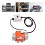 Breeshy Moteur de Vibration 12 V en Alliage D'Aluminium 4000 Tr/Min Vitesse Réglable Vibrateur à Béton Sans Balais CC pour Équip