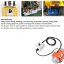 Breeshy Moteur de Vibration 12 V en Alliage D'Aluminium 4000 Tr/Min Vitesse Réglable Vibrateur à Béton Sans Balais CC pour Équip