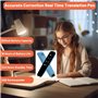 Xiniy Traducteur Vocal Instantané, Dispositif de Traduction de Langue Sans WiFi Nécessaire, Stylo de Traduction 112 Langues Trad