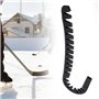 ANNJUC Protection pour raquette de hockey sur glace - Pour les exercices hors glace et les accessoires d'entraînement - Noir