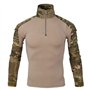 Ketamyy Hommes Tactique Uniforme Ensemble Militaire Camouflage Manches Longues Airsoft T Shirt + Treillis Armée Pantalon Chasse 