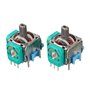 GOZAR 1pcs Commutateur De Rechange Analogue De 3-Goupille De Partie De Réparation De Manette 3D pour La Station De Jeu 4 pour Le