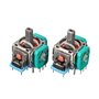 GOZAR 1pcs Commutateur De Rechange Analogue De 3-Goupille De Partie De Réparation De Manette 3D pour La Station De Jeu 4 pour Le
