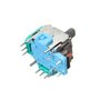 GOZAR 1pcs Commutateur De Rechange Analogue De 3-Goupille De Partie De Réparation De Manette 3D pour La Station De Jeu 4 pour Le