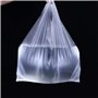 Flybloom 100 Sachets en Plastique Transparents De Supermarché De Sac À Provisions De Sacs avec L'Emballage Alimentaire De Poigné