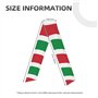 Bandeau bandana absorbant la transpiration avec drapeau italien – Restez au sec et confortable pendant les sports de plein air –
