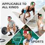 Bandeau bandana absorbant la transpiration avec drapeau italien – Restez au sec et confortable pendant les sports de plein air –