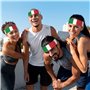Bandeau bandana absorbant la transpiration avec drapeau italien – Restez au sec et confortable pendant les sports de plein air –