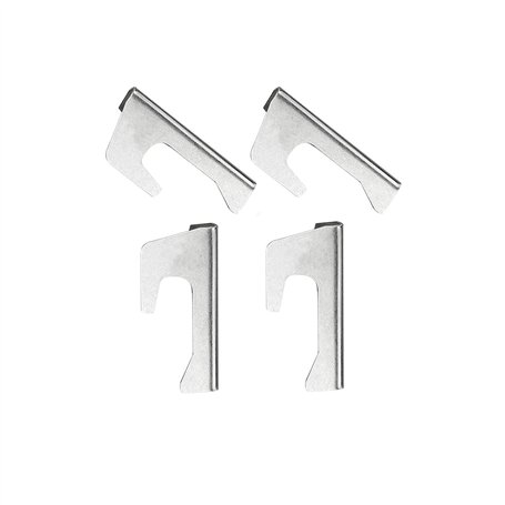 Xianjuun Lot de 4 entretoises universelles en acier inoxydable pour plaques de feu