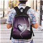 AABSTBFM Sac à dos d'école léger avec feuilles jaunes pour ordinateur portable de 15 pouces pour filles et garçons, Dragons viol