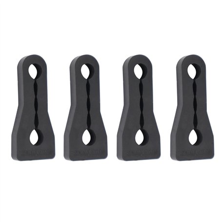 Pizgear Amortisseur de Bruit de Verrouillage de Porte de Voiture