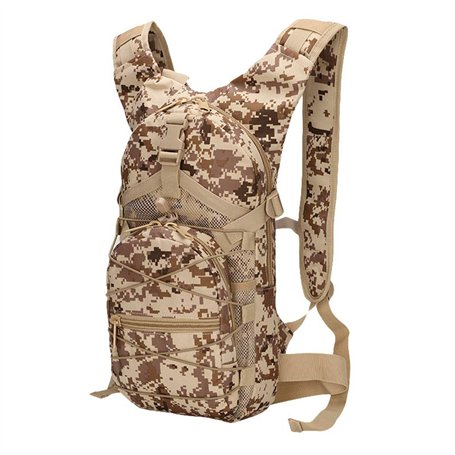 Ketamyy Sac à Dos Militaire Camouflage Sac pour Vélo Casual Imperméable Multi-Poches Durable Travel Tactique Randonnée Trekking