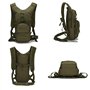 Ketamyy Sac à Dos Militaire Camouflage Sac pour Vélo Casual Imperméable Multi-Poches Durable Travel Tactique Randonnée Trekking 