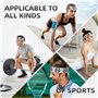 XULLZH Bandeau de sport unisexe avec imprimé tête de mort mexicaine athlétique, course à pied, karaté, lacets, bandeau athlétiqu