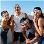 XULLZH Bandeau de sport unisexe avec imprimé tête de mort mexicaine athlétique, course à pied, karaté, lacets, bandeau athlétiqu