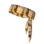 XULLZH Tour Eiffel Paris Automne Bandeau de Sport Unisexe Athlétique Running Karaté Cravate Lace-up Athletic Sweatband Noir