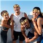 XULLZH Tour Eiffel Paris Automne Bandeau de Sport Unisexe Athlétique Running Karaté Cravate Lace-up Athletic Sweatband Noir