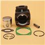 Jodriva Kit de Piston de Cylindre de 40 mm BG411 NB411 CG411 1E40F-6 Pièces d'outils de Rechange for débroussailleuse et Coupe-H