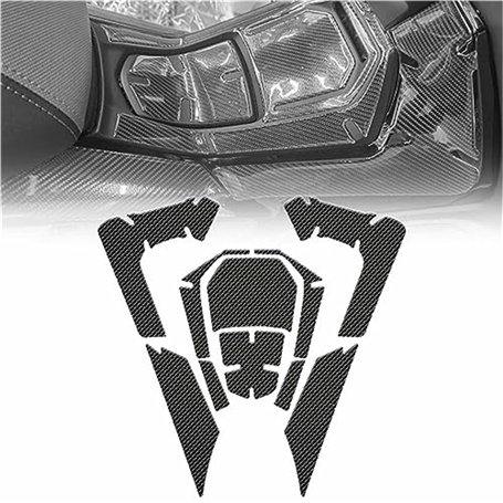 Jodriva Protecteur Autocollant antidérapant for réservoir de Carburant de Moto