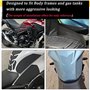 Jodriva Protège-réservoir Moto PVC Cuir Réservoir Traction Pad Côté Gaz Genou Grip Protecteur, for Ducati, for 749 999 2003 2004