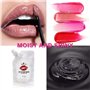 Allbestaye Gel de base pour gloss à lèvres Transparent Clear Oil Pour le kit de fabrication de rouge à lèvres à la main pour bau