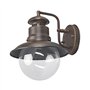 Lindby Applique Exterieur Eddie à intensité variable (Traditionnel) en Marron (1 lampe