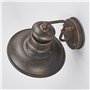 Lindby Applique Exterieur Eddie à intensité variable (Traditionnel) en Marron (1 lampe,à E27), Murale Exterieur, Luminaire Lampe