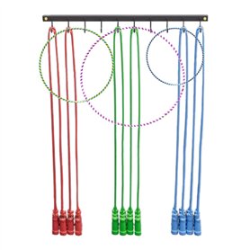 Oracra Cerceau Hula Hoop Support Mural pour Cerceaux avec Crochets