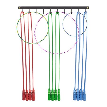 Oracra Cerceau Hula Hoop Support Mural pour Cerceaux avec Crochets