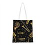 LIXLZH Sac à bandoulière réutilisable avec imprimé instruments de musique pour les vacances