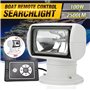 AMSLSIU Projecteur de bateau marin en métal 12V, projecteur télécommandé pour bateau, projecteur Led pour Yacht camion voiture M