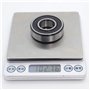 Lot de 2 roulements à billes 6204-2RS - 20 x 47 x 14 mm - Double joint en caoutchouc à rainure profonde - ABEC-5 pré-lubrifiés p